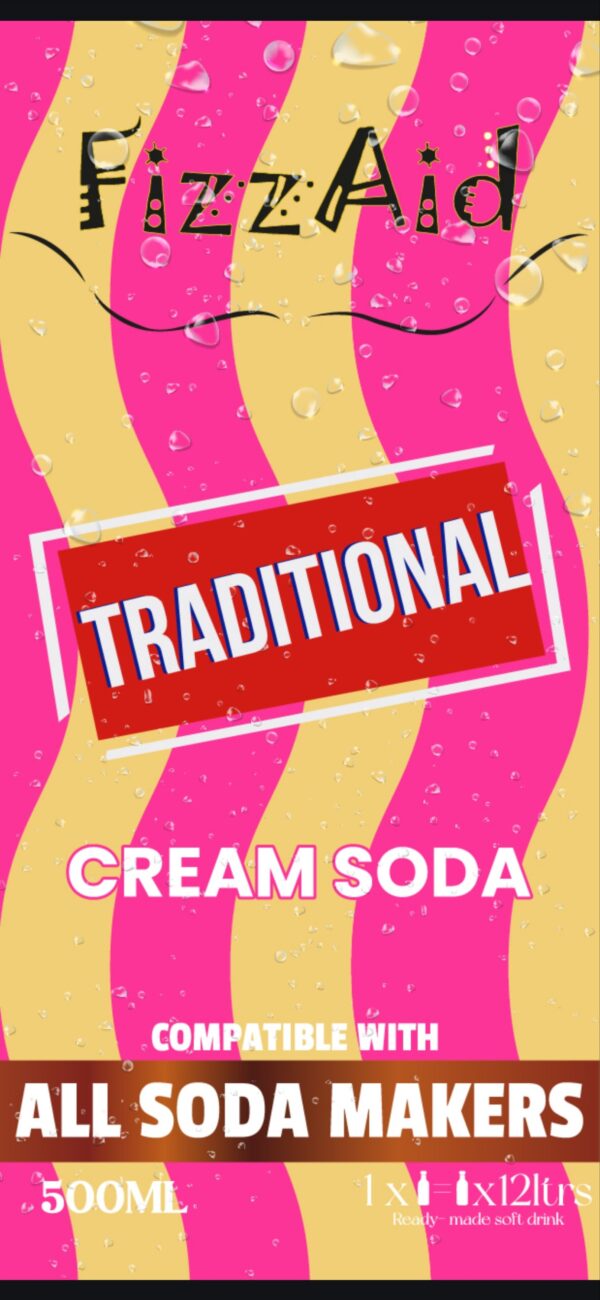 FizzAid Traditional Cream Soda 12ltrs