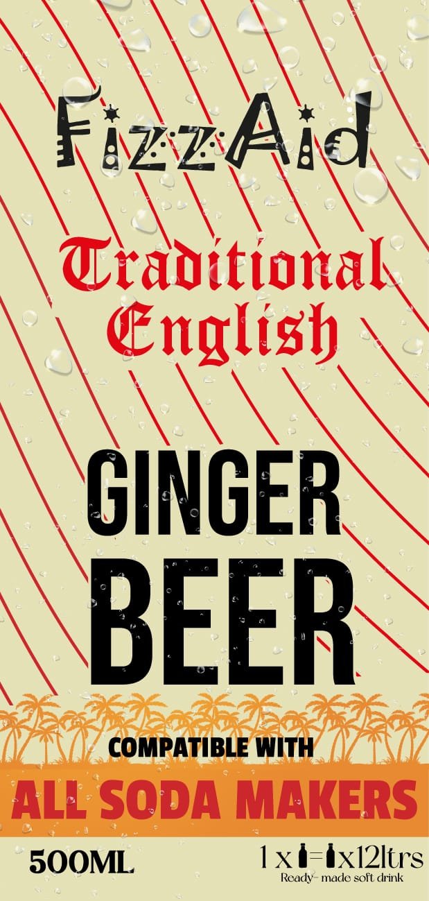 FizzAid Traditional Ginger Beer (Ginger Ale) Zero 12ltrs