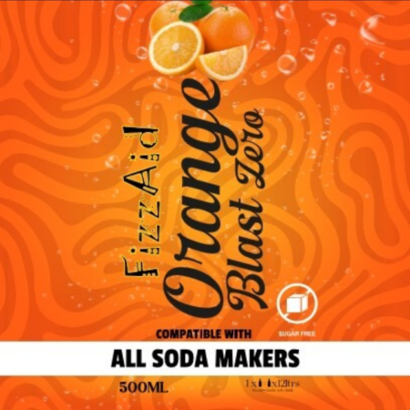FizzAid Orange Blast Zero 12ltrs