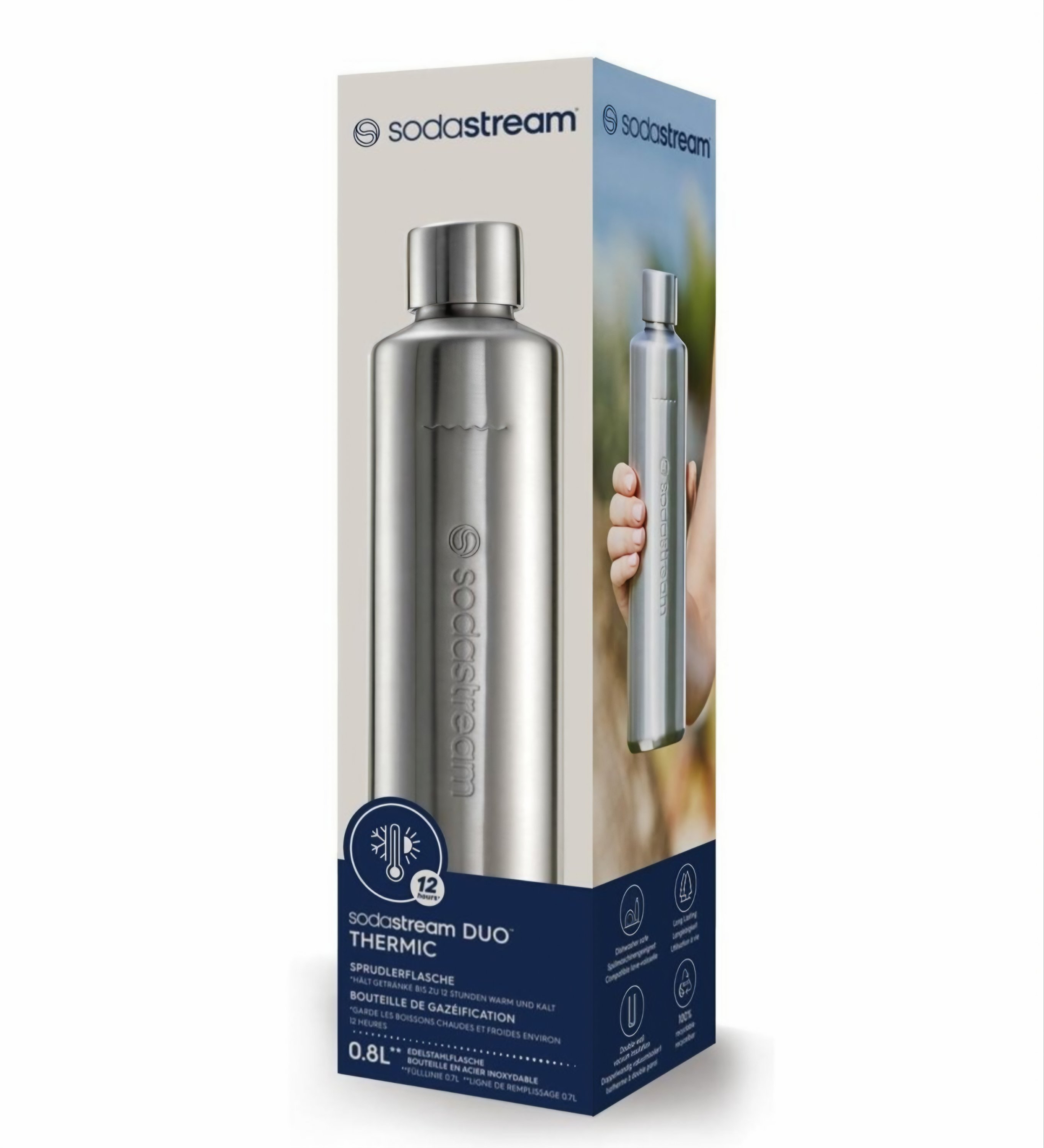 SODASTREAM STAINLESS STEEL THERMIC FOR SODASTREAM DUO / E-DUO Limited Edition