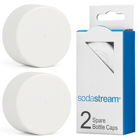 SODASTREAM BOTTLE CAPS WHITE